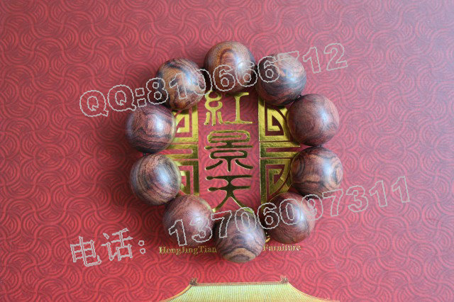 海南黃花梨手串 2.5mm